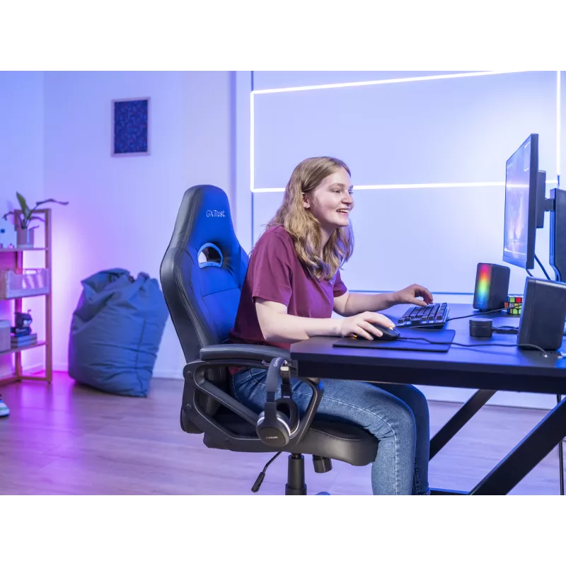 Trust GXT 611 Wezz garsiakalbių rinkinys 6 W, PC/nešiojamam kompiuteriui, juodas, 2.0 kanalų, 3 W