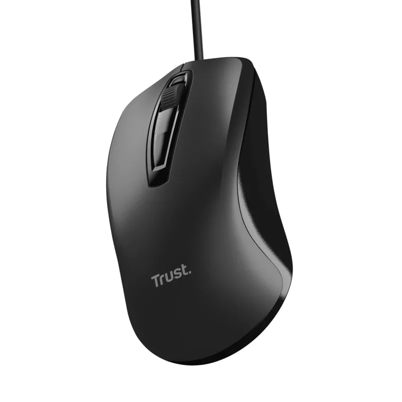 Trust 24657 pelė Office Ambidextrous USB Type-A Optinė 1200 DPI