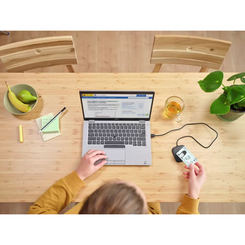 Trust Ceto bekontaktis kortelių skaitytuvas, USB 2.0, juodas