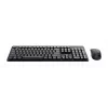 Trust Ody II belaidė klaviatūra su pele, RF, QWERTY, US anglų, juoda