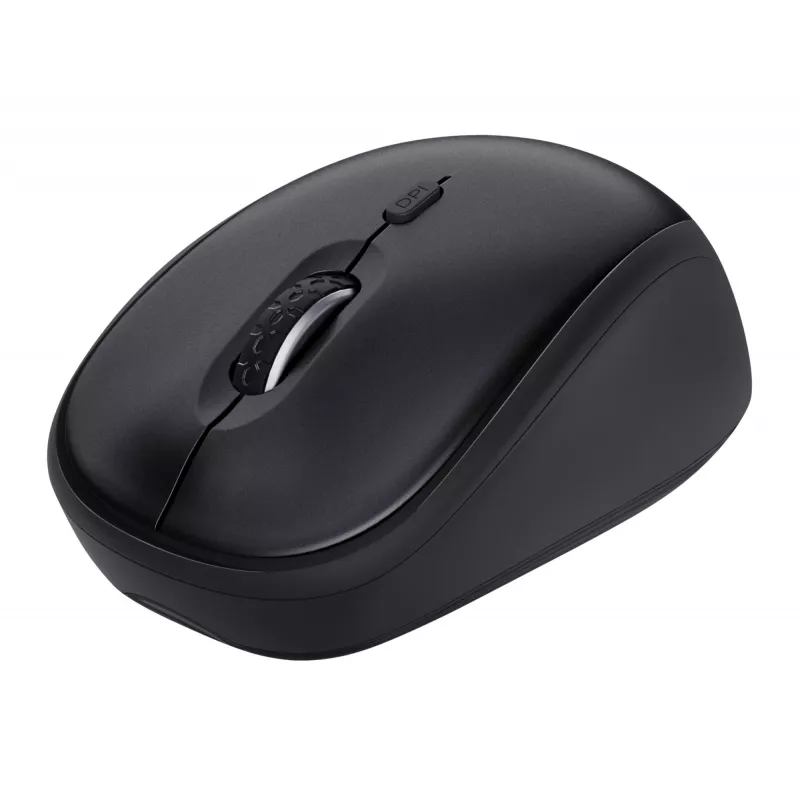 Trust Ody II belaidė klaviatūra su pele, RF, QWERTY, US anglų, juoda