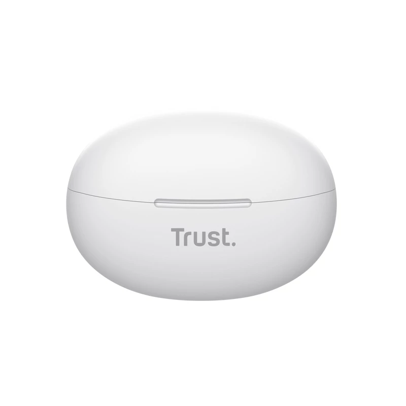 Trust Yavi belaidės ausinės True Wireless Stereo (TWS) į ausį Skambučiai/Muzika USB Type-C Baltos