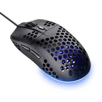 Trust GXT 928 HELOX, dešinės rankos, optinė, USB Type-A, 6400 DPI, juoda