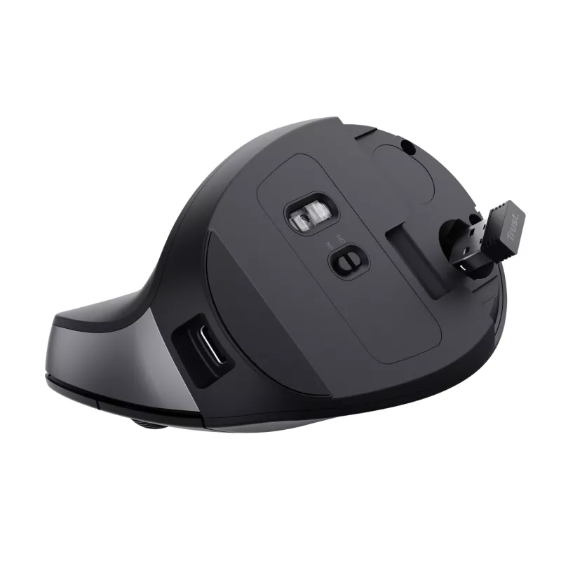 Trust TM-270 vertikali belaidė pelė RF optinė 2400 DPI