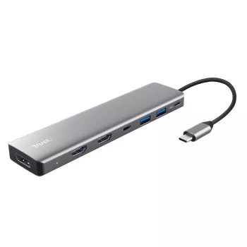 Trust 25661 USB Type-C sąsajos stotelė aliumininiame korpuse
