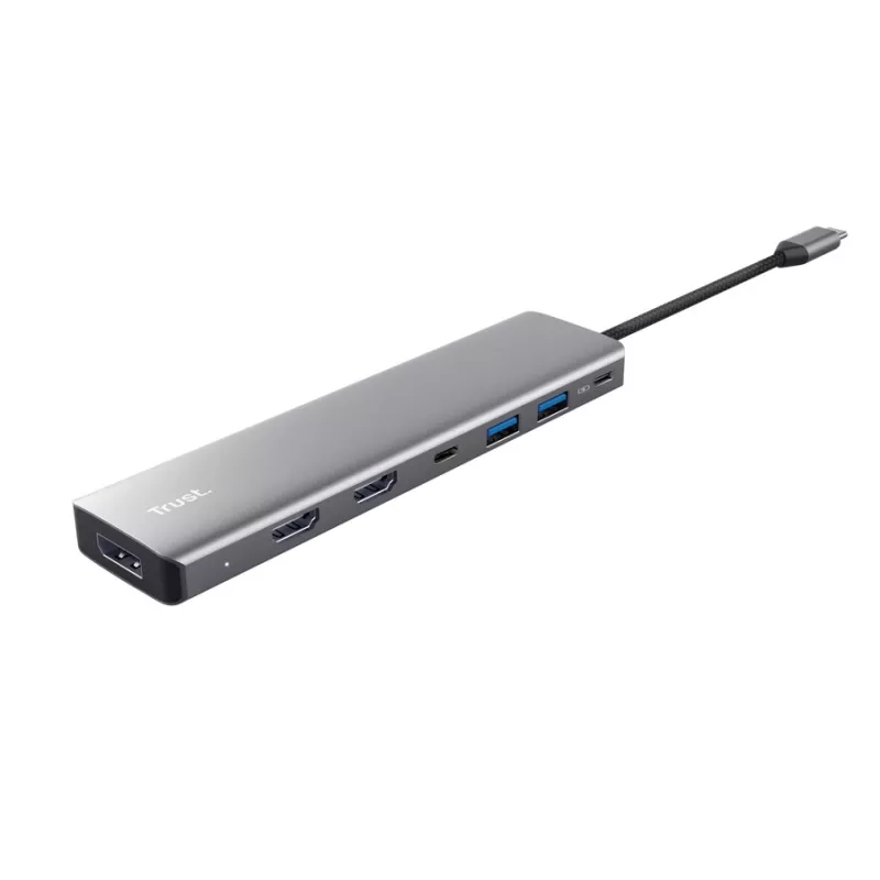 Trust 25661 USB Type-C sąsajos stotelė aliumininiame korpuse
