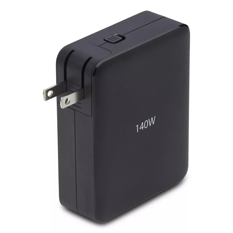 StarTech.com 140W USB-C sieninis įkroviklis, 3x USB-C/1x USB-A, PD 3.1 tarptautinis GaN maitinimo adapteris, skirtas MacBook/Dell XPS/Inspiron