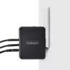 StarTech.com 140W USB-C sieninis įkroviklis, 3x USB-C/1x USB-A, PD 3.1 tarptautinis GaN maitinimo adapteris, skirtas MacBook/Dell XPS/Inspiron