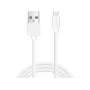 Sandberg MicroUSB sinchronizavimo ir įkrovimo laidas 1 m SAVER, Micro-USB A, USB A, baltas