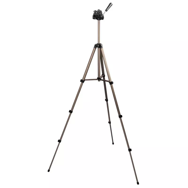 Hama Star 75 trikojis skaitmeniniams fotoaparatams ir kameroms, 3 kojos, juodas, sidabrinis