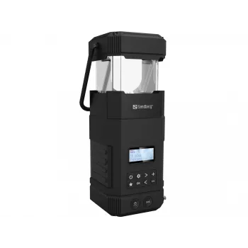 Sandberg Survivor Lantern All-in1 10000 – belaidis kempingo žibintas, juodas