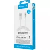 Sandberg USB-A į Lightning MFI 1M laidas, 1 m, Lightning, USB A, baltas, tiesus, tiesus