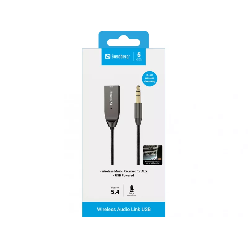 Sandberg Wireless Audio Link USB belaidis garso adapteris