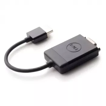 DELL HDMI į VGA adapteris, 0,17 m, HDMI, VGA (D-Sub), Kištukas, Lizdas, Tiesus