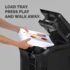 Fellowes AutoMax 550C popieriaus smulkintuvas – automatinis kryžminis smulkinimas, 550 lapų, 83 l krepšelis, P4 saugumo lygis
