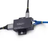 HDMI ilgintuvas per CAT5e/CAT6, 4K 60Hz, iki 60 m, siųstuvas ir imtuvas, maitinimas per kabelį, kompaktiškas