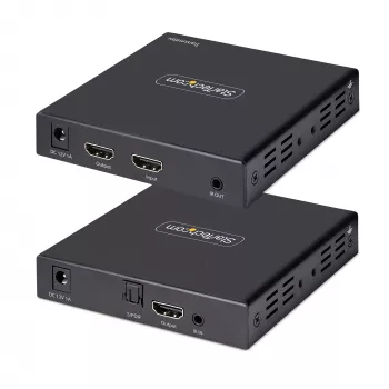 StarTech.com 4K70IC-EXTEND-HDMI AV siųstuvas ir imtuvas, HDMI prailgintuvas, juodas