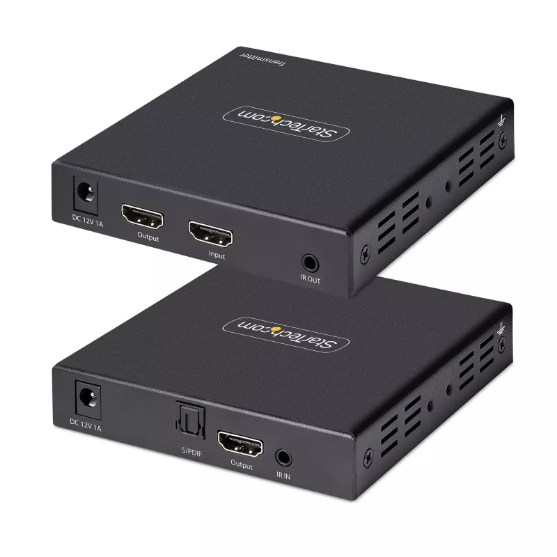 StarTech.com 4K70IC-EXTEND-HDMI AV siųstuvas ir imtuvas, HDMI prailgintuvas, juodas