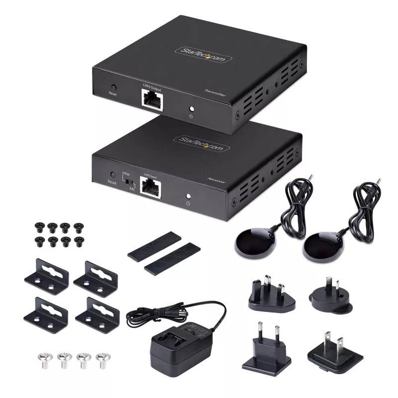 StarTech.com 4K70IC-EXTEND-HDMI AV siųstuvas ir imtuvas, HDMI prailgintuvas, juodas