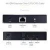 StarTech.com 4K70IC-EXTEND-HDMI AV siųstuvas ir imtuvas, HDMI prailgintuvas, juodas