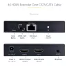 StarTech.com 4K70IC-EXTEND-HDMI AV siųstuvas ir imtuvas, HDMI prailgintuvas, juodas