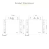 StarTech.com 4K70IC-EXTEND-HDMI AV siųstuvas ir imtuvas, HDMI prailgintuvas, juodas