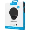 Sandberg Memory Foam Mousepad Round – apvalus pelės kilimėlis su atminties putomis, juodas