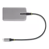 StarTech.com 3 prievadų USB-C centras su Ethernet - 3x USB-A prievadai, Gigabit Ethernet RJ45, USB 3.0 5Gbps, maitinamas iš magistralės, 30 cm kabelis - nešiojamas USB Type-C adapteris su GbE