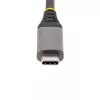 StarTech.com 4 prievadų USB-C šakotuvas - 5 Gb/s - maitinamas iš magistralės - USB C į 4x USB-A šakotuvas su papildomu maitinimo įvadu - nešiojamas stalinio/nešiojamojo kompiuterio USB šakotuvas - 30 cm laidas - USB išplėtimo šakotuvas