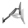 Techly ICA-LCD G112E pasukamas sieninis ekrano laikiklis su dujiniu amortizatoriumi, 1 ekranui 17-32 colių (43-81,3 cm), 9 kg