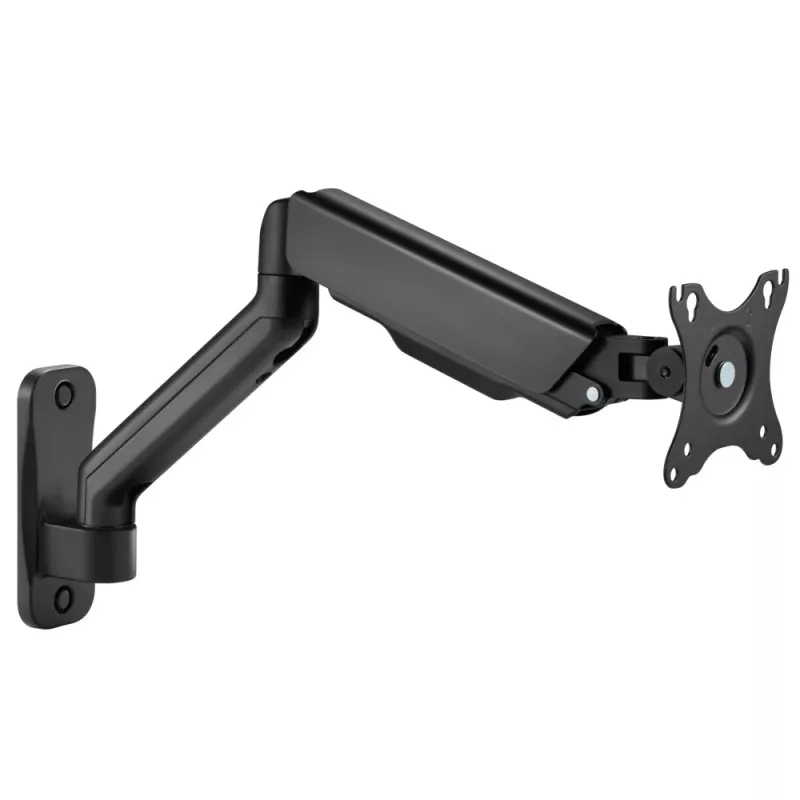 Techly ICA-LCD G112E pasukamas sieninis ekrano laikiklis su dujiniu amortizatoriumi, 1 ekranui 17-32 colių (43-81,3 cm), 9 kg