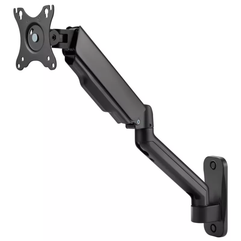Techly ICA-LCD G112E pasukamas sieninis ekrano laikiklis su dujiniu amortizatoriumi, 1 ekranui 17-32 colių (43-81,3 cm), 9 kg
