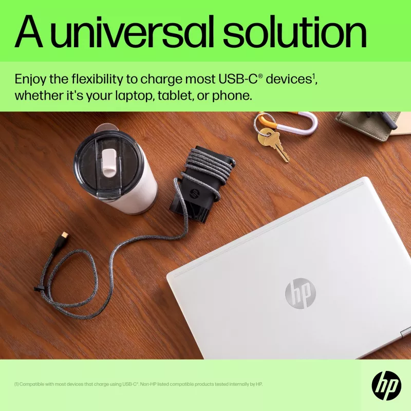 HP USB-C 65W nešiojamojo kompiuterio įkroviklis