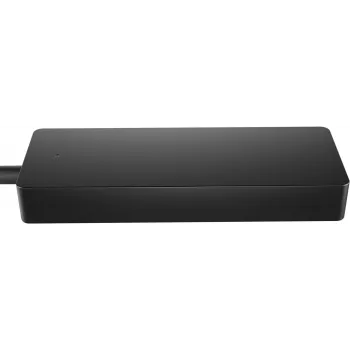 HP 4K USB-C kelių prievadų stotelė, USB Type-C, USB 3.2 Gen 2 (3.1 Gen 2) Type-C, 10000 Mbit/s, juoda, 4K Ultra HD