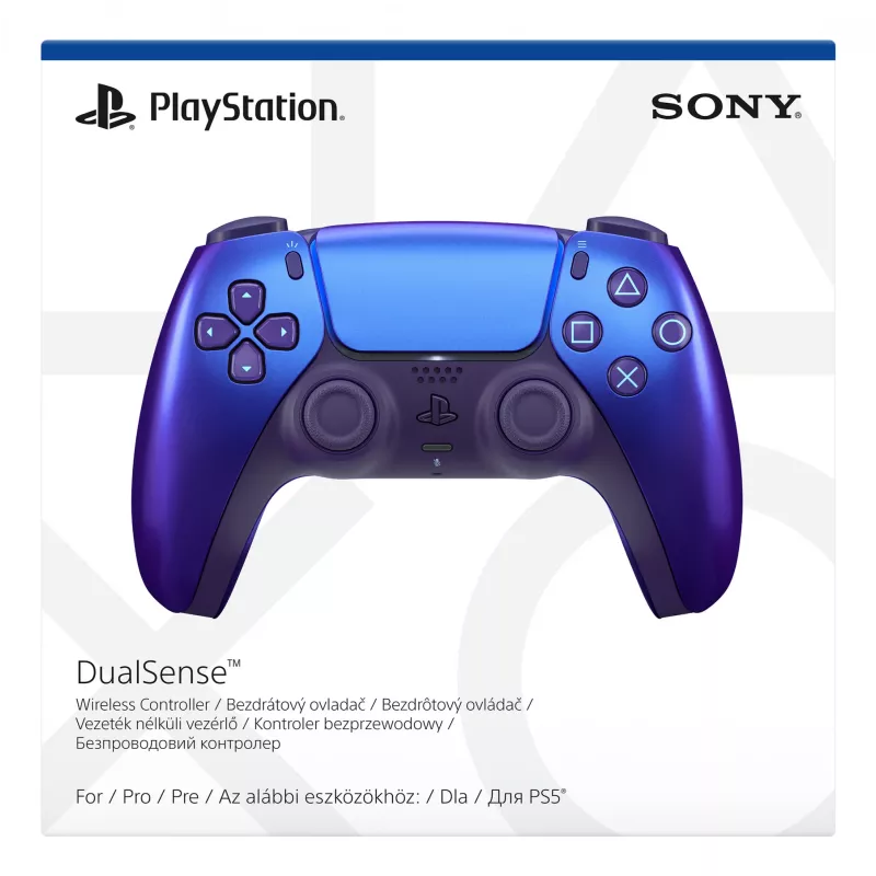 Sony DualSense Chrome, Indigo Bluetooth/USB Gamepad Analoginis / Skaitmeninis PlayStation 5
