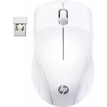 HP Wireless Mouse 220 (Snow White) – belaidė pelė, optinė, RF, balta