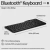 HP 460 kelių įrenginių Bluetooth klaviatūra, pilno dydžio (100%), belaidė, Bluetooth, mechaninė, juoda