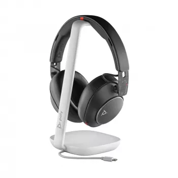 HP Poly Voyager Surround 85 UC USB-C ausinių rinkinys su įkrovimo stovu