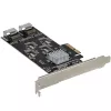 StarTech.com 8 prievadų SATA PCIe kortelė – PCI Express 6Gbps SATA plėtinio adapteris su 4 valdikliais – SATA PCIe valdiklio kortelė – PCI-e x4 Gen 2 į SATA III – SATA HDD/SSD
