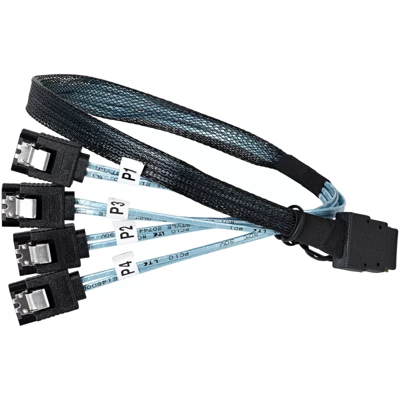 StarTech.com 8 prievadų SATA PCIe kortelė – PCI Express 6Gbps SATA plėtinio adapteris su 4 valdikliais – SATA PCIe valdiklio kortelė – PCI-e x4 Gen 2 į SATA III – SATA HDD/SSD