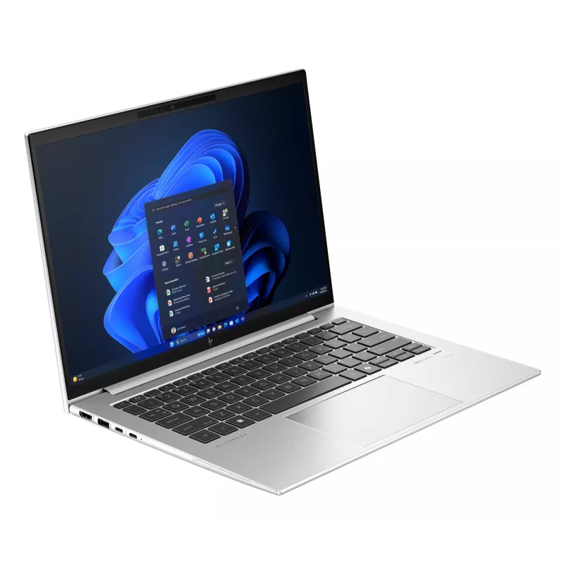 HP EliteBook 840 G11 Intel Core Ultra 7 165U nešiojamas kompiuteris 35,6 cm (14 colių) WUXGA 16 GB DDR5-SDRAM 512 GB SSD Wi-Fi 6E (802.11ax) Windows 11 Pro AI PC sidabrinis