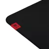 Pelėdos kilimėlis Zowie G-SR III – didelis audinio paviršius 470 × 390 mm, juodas, susiūti kraštai