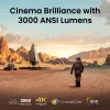 BenQ TK705i 4K HDR 3000 lm namų pramogų projektorius filmams ir žaidimams