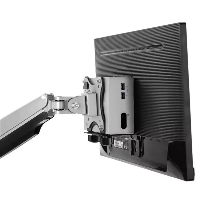 StarTech.com Thin Client Mount – VESA tvirtinimo laikiklis monitoriui, po stalu, 5 kg, 75×75/100×100 mm, juodas