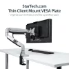 StarTech.com Thin Client Mount – VESA tvirtinimo laikiklis monitoriui, po stalu, 5 kg, 75×75/100×100 mm, juodas