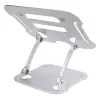 StarTech.com Laptop Stovas Ant Stalo, Ergonomiškas Reguliuojamo Aukščio, Aliuminis, Nešiojamas, Išlaiko Iki 10 kg, Sulankstomas Laikiklis