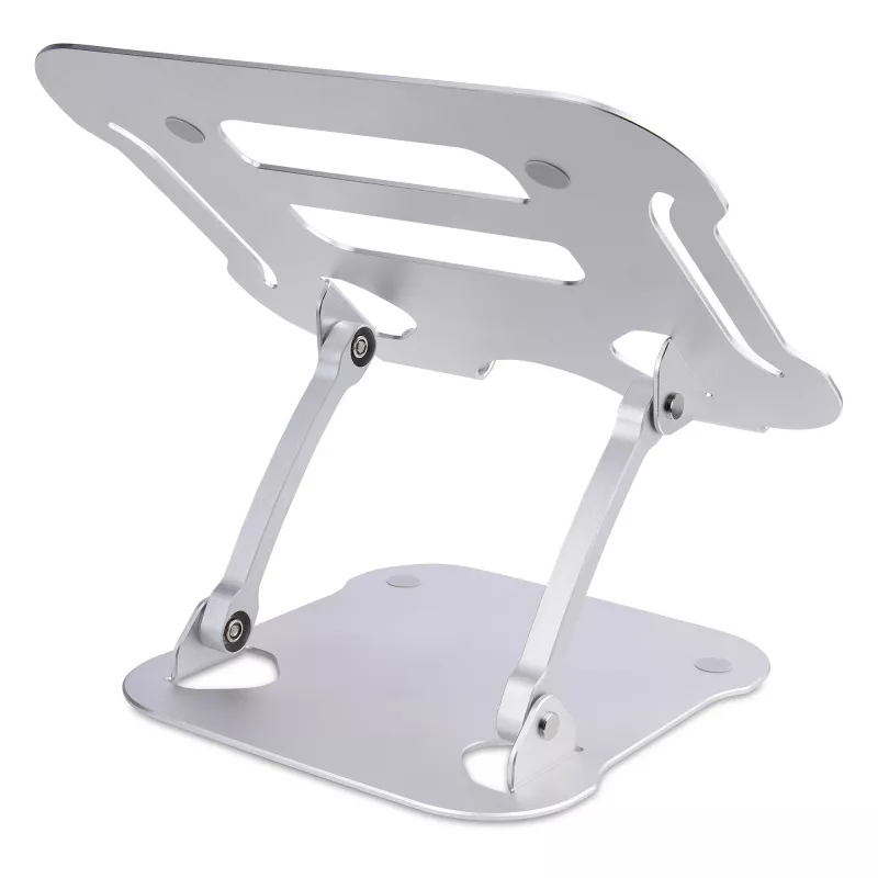 StarTech.com Laptop Stovas Ant Stalo, Ergonomiškas Reguliuojamo Aukščio, Aliuminis, Nešiojamas, Išlaiko Iki 10 kg, Sulankstomas Laikiklis