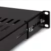 StarTech.com 1U reguliuojamo gylio ventiliuojama lentyna serverio stovui - 175 svarų - 19,5-38 colių reguliuojamas montavimo gylis universali lentyna 19 colių AV/tinklo įrangos stovui - 27,5 colio gylio