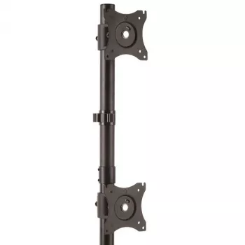 StarTech.com stovas dviem monitoriams – vertikalus, laisvai pastatomas, 10 kg, 33 cm (13 col.), 68,6 cm (27 col.), 100 x 100 mm, juodas