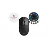 HP 700 belaidė įkraunama pelė, ambidekstrinė, RF belaidis + Bluetooth, 6000 DPI, juoda